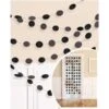 Amscan Door Party Decoration 6 Pieces 210 Cm Black
