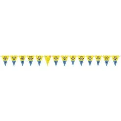 Amscan Flag Line Despicable Me 3 Meters Cardboard Yellow/blue