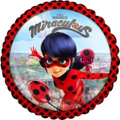 Amscan Foil Balloon Miraculous Junior 43 Cm Red