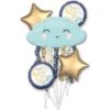 Amscan Foil Balloon Bouquet 'twinkle Little Star' 5 Pieces