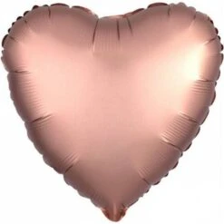 Amscan Foil Balloon Heart 43 Cm Rose Gold