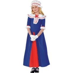 AMSCAN Girls Martha Washington Costume Accessory Kit