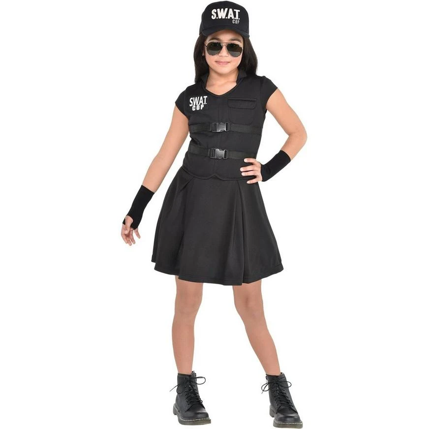AMSCAN Child S.W.A.T. Cop Costume 1 AMSCAN Child S.W.A.T. Cop Costume