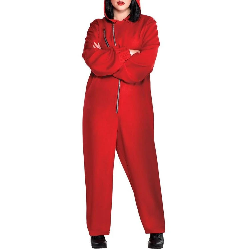 AMSCAN Adult Money Heist Costume Plus Size 3 AMSCAN Adult Money Heist Costume Plus Size - Image 3