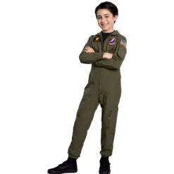 AMSCAN Maverick Flight Suit Costume For Kids - Top Gun 2 -Amscan P843007 02