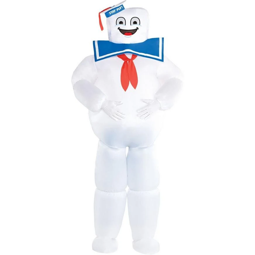 AMSCAN Adult Classic Inflatable Stay Puft Marshmallow Man Costume - Ghostbusters 1 AMSCAN Adult Classic Inflatable Stay Puft Marshmallow Man Costume - Ghostbusters