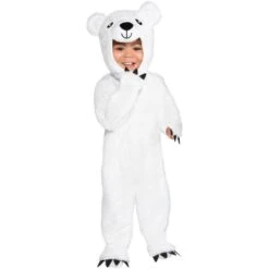 AMSCAN Baby Soft Cuddly Polar Bear Costume