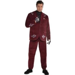 AMSCAN Adult Black Mask Costume Plus Size - Birds Of Prey