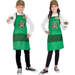 AMSCAN Kids' Barista Costume