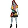 AMSCAN Adult Sally Deluxe Costume - Disney The Nightmare Before Christmas