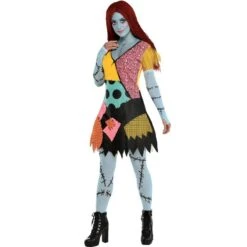 AMSCAN Adult Sally Deluxe Costume - Disney The Nightmare Before Christmas