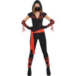 AMSCAN Adult Dragon Fighter Ninja Costume
