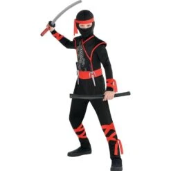 AMSCAN Kids' Shadow Ninja Costume