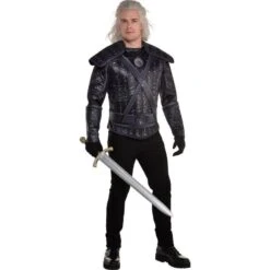 AMSCAN Adult Geralt Of Rivia Costume - Netflix Witcher