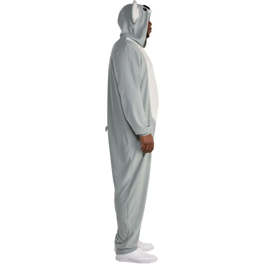 AMSCAN Adult Koala One Piece Zipster Costume - Plus Size 3 AMSCAN Adult Koala One Piece Zipster Costume - Plus Size - Image 3