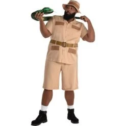 AMSCAN Adult Safari Guide Costume - Plus Size