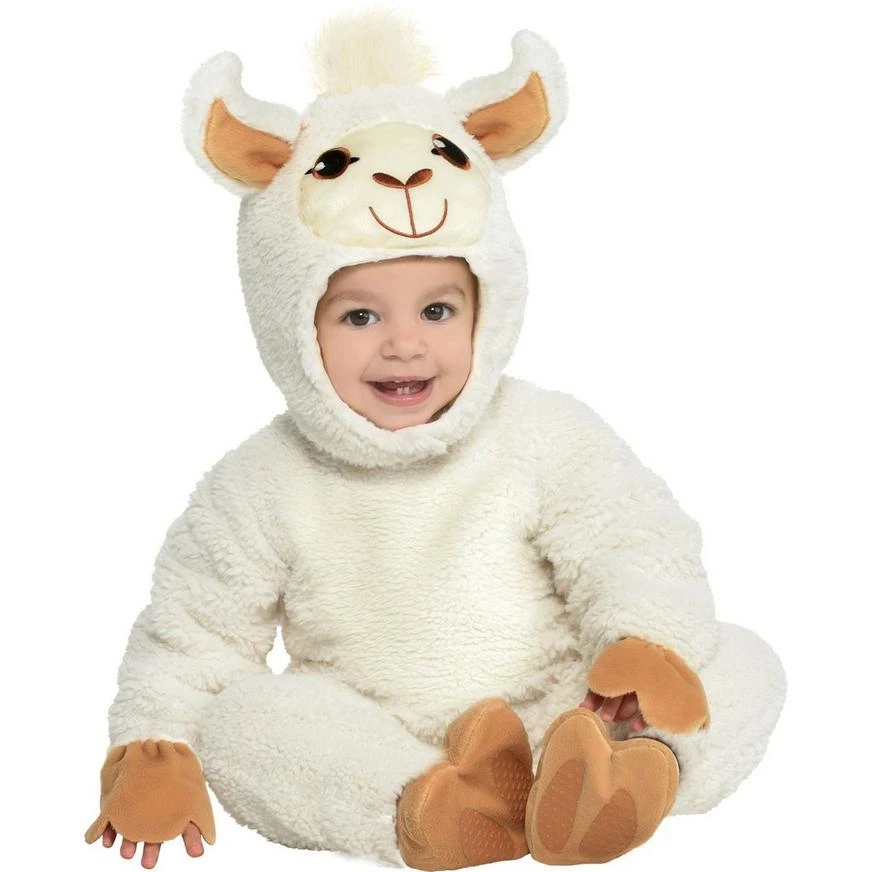 AMSCAN Baby Lovable Llama Costume 1 AMSCAN Baby Lovable Llama Costume
