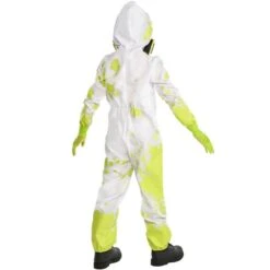 AMSCAN Kids' Radioactive Hazmat Suit Glow-in-the-Dark Costume -Amscan P919491 04