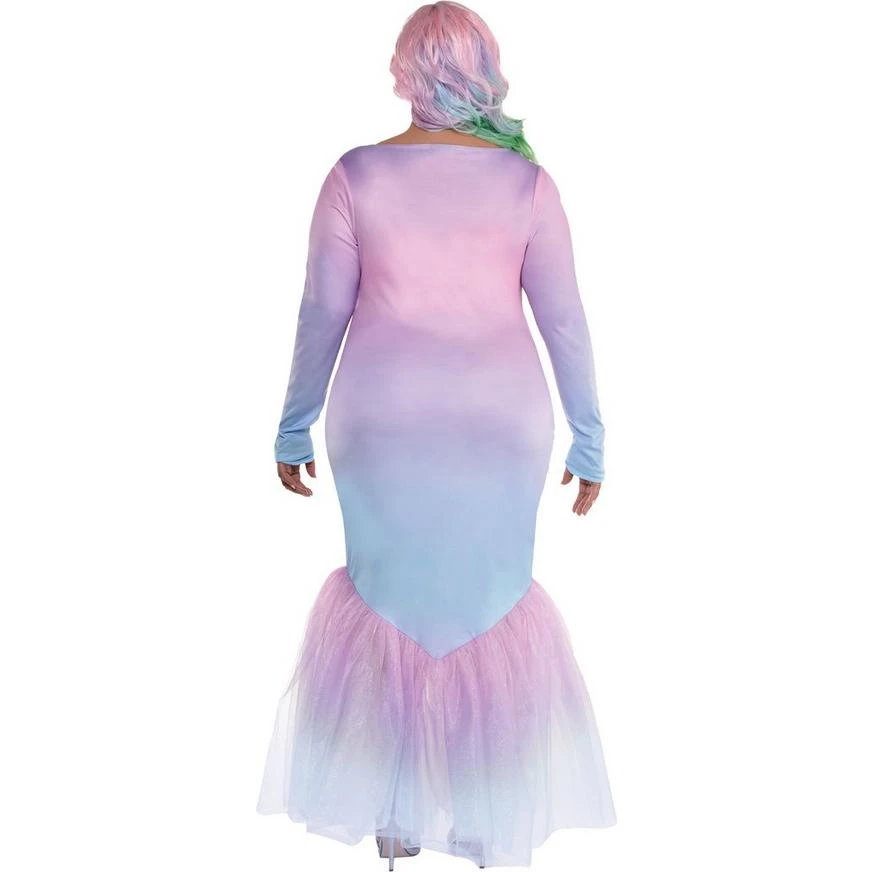 AMSCAN Adult Mystical Mermaid Costume - Plus Size 2 AMSCAN Adult Mystical Mermaid Costume - Plus Size - Image 2