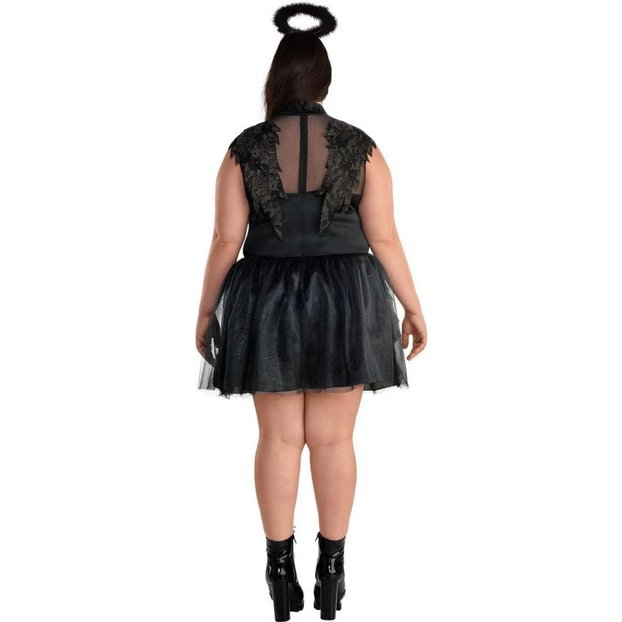 AMSCAN Adult Bad Angel Costume - Plus Size 2 AMSCAN Adult Bad Angel Costume - Plus Size - Image 2
