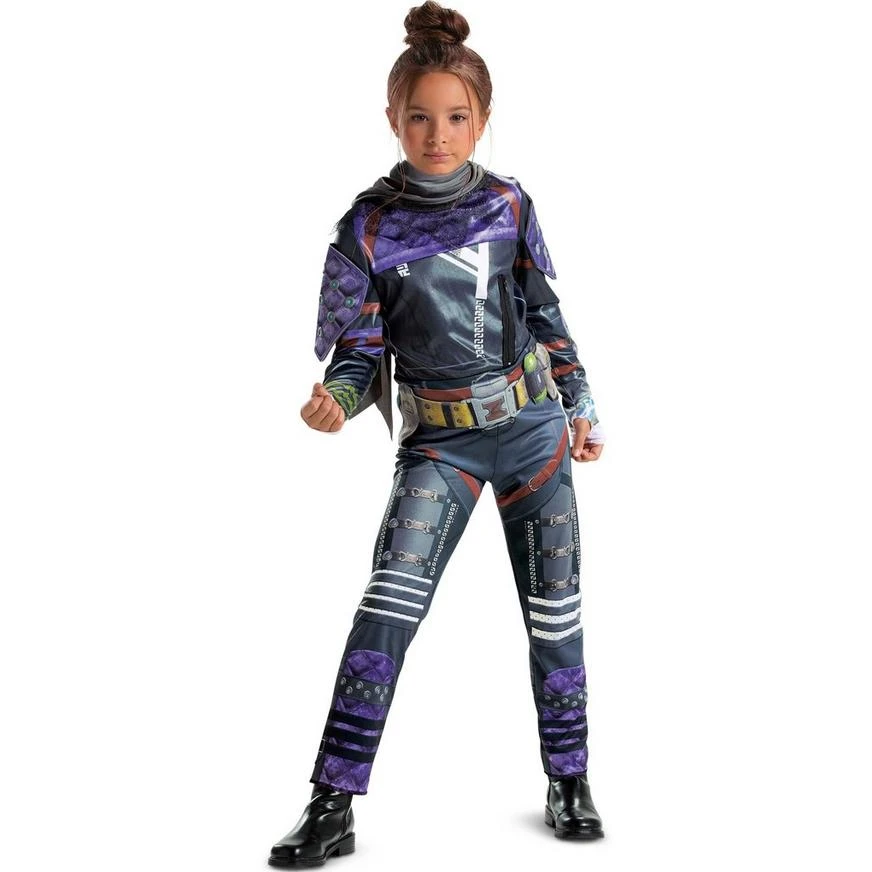 AMSCAN Kids' Wraith Costume - Apex Legends 1 AMSCAN Kids' Wraith Costume - Apex Legends