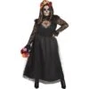 AMSCAN Day Of The Dead Sacred Heart Couture Plus Size Dress For Adults