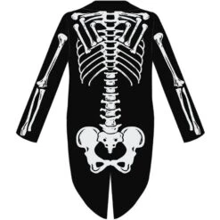 AMSCAN Skeleton Tailcoat Jacket For Adults -Amscan P921449 02
