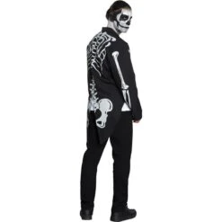 AMSCAN Skeleton Tailcoat Jacket For Adults -Amscan P921449 03
