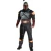 AMSCAN Adult Boba Fett Plus-Size Deluxe Muscle Costume - The Mandalorian