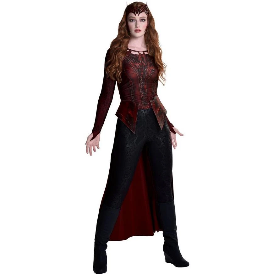 AMSCAN Adult Scarlet Witch Costume - Marvel Doctor Strange In The Multiverse Of Madness 1 AMSCAN Adult Scarlet Witch Costume - Marvel Doctor Strange In The Multiverse Of Madness