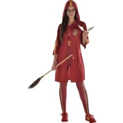 AMSCAN Adult Gryffindor Quidditch Costume - Harry Potter