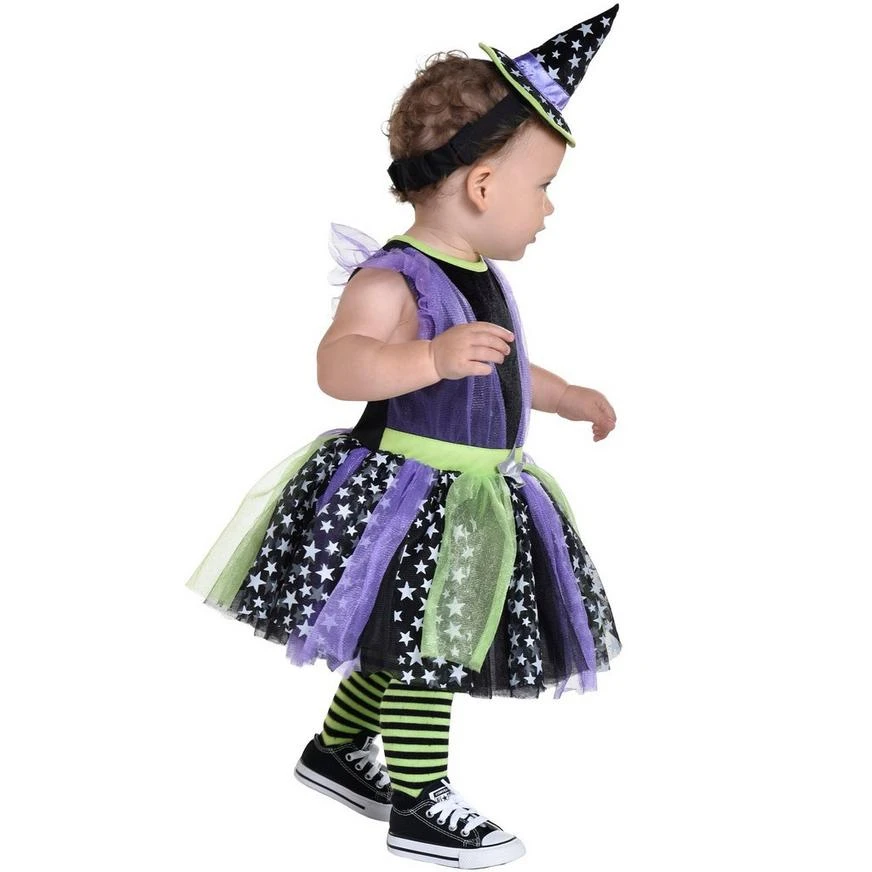 AMSCAN Baby Classic Witch Costume 4 AMSCAN Baby Classic Witch Costume - Image 4