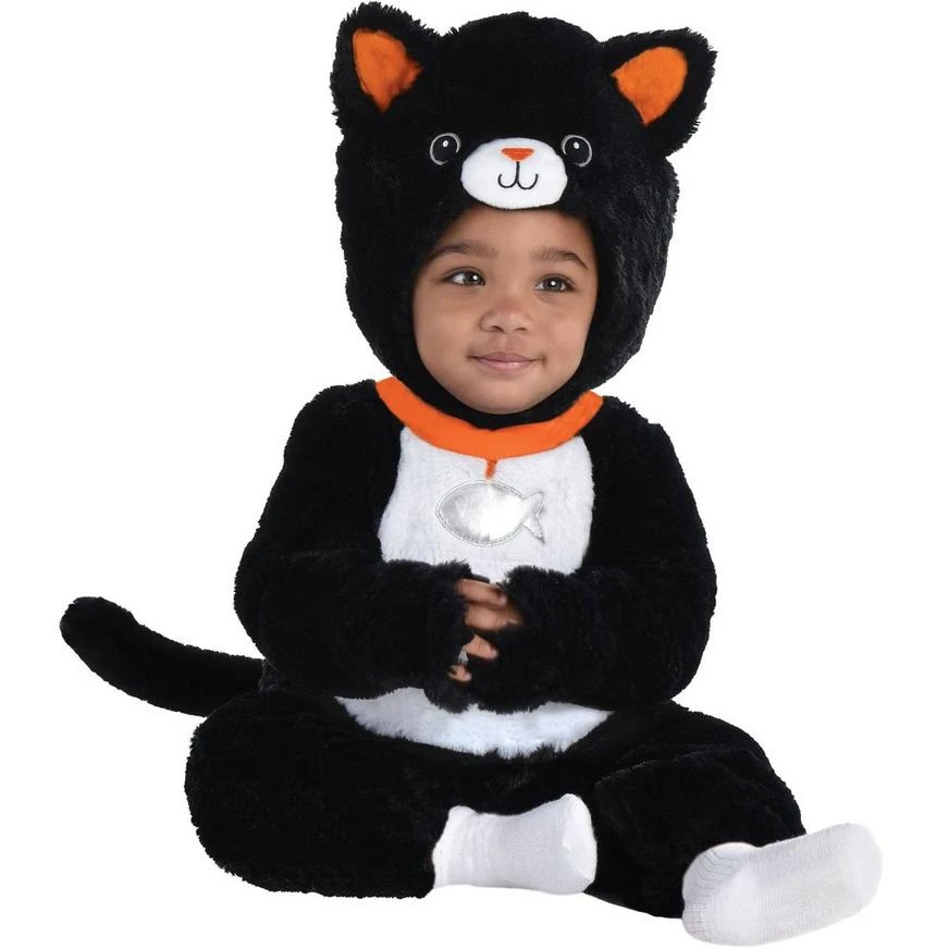 AMSCAN Baby Cuddly Cat Costume 1 AMSCAN Baby Cuddly Cat Costume