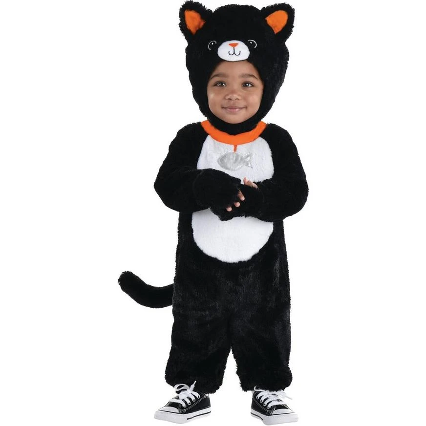 AMSCAN Baby Cuddly Cat Costume 2 AMSCAN Baby Cuddly Cat Costume - Image 2