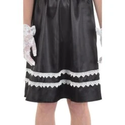 AMSCAN Adult Black & White Creepy Doll Dress 6 AMSCAN Adult Black & White Creepy Doll Dress -Amscan P942219 02