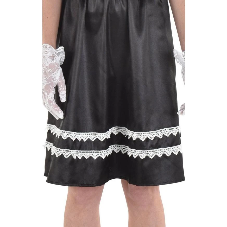 AMSCAN Adult Black & White Creepy Doll Dress 3 AMSCAN Adult Black & White Creepy Doll Dress - Image 3